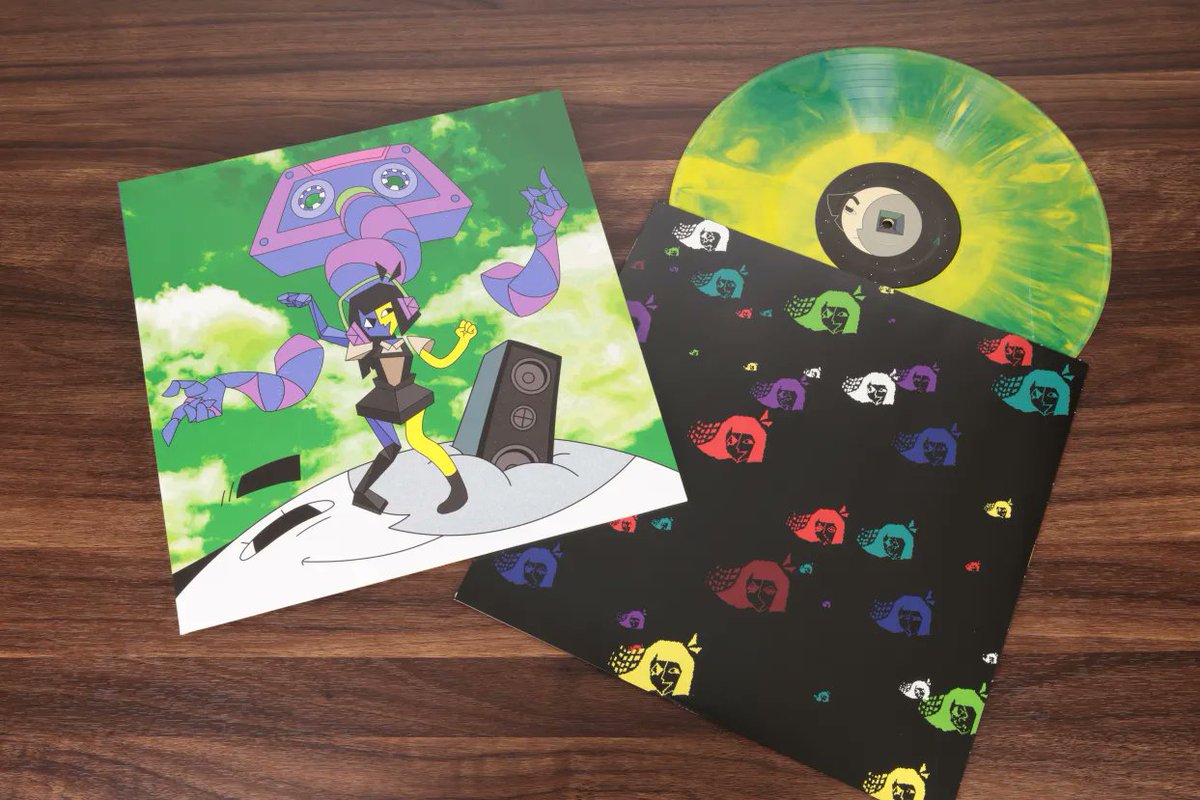 JoelGuerraC's tweet image. Fangamer and musicians have teamed up to create some incredible new merch: a Vinyl and a CD featuring the soundtrack from the ENA web series. There’s also a pretty cool slipmat!
Now available on Fangamer’s website: fanga.me/r/ena