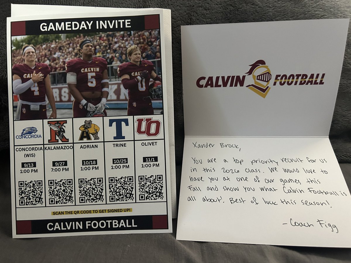 Xander Brock (@xanderbrock_) on Twitter photo Thank you <a href="/CoachTrentFigg/">Trent Figg</a> for the message, Looking forward to see what the Knights will accomplish this Szn!
<a href="/CoachGarde/">Coach Austin Garde</a> <a href="/CoachBenDixon/">Ben Dixon</a> <a href="/CoachVerl/">Christian F. Verley</a> <a href="/CoachLBell/">Lamar Bell</a> <a href="/MichFBFrenzy/">Michigan Prep Frenzy</a> <a href="/MIexposure/">Michigan exposure</a> <a href="/PrepRedzoneMI/">Prep Redzone Michigan</a> <a href="/MichaelWoosley/">Coach Mike, PrepStar SW</a> <a href="/alex_pallone/">Alex Pallone</a> <a href="/HailtoV/">State of Michigan Sports</a> <a href="/SLSharksFB/">STLSharksFootball</a> <a href="/MerrickJBrock/">Merrick Brock</a> Thank you <a href="/CoachTrentFigg/">Trent Figg</a> for the message, Looking forward to see what the Knights will accomplish this Szn!
<a href="/CoachGarde/">Coach Austin Garde</a> <a href="/CoachBenDixon/">Ben Dixon</a> <a href="/CoachVerl/">Christian F. Verley</a> <a href="/CoachLBell/">Lamar Bell</a> <a href="/MichFBFrenzy/">Michigan Prep Frenzy</a> <a href="/MIexposure/">Michigan exposure</a> <a href="/PrepRedzoneMI/">Prep Redzone Michigan</a> <a href="/MichaelWoosley/">Coach Mike, PrepStar SW</a> <a href="/alex_pallone/">Alex Pallone</a> <a href="/HailtoV/">State of Michigan Sports</a> <a href="/SLSharksFB/">STLSharksFootball</a> <a href="/MerrickJBrock/">Merrick Brock</a>