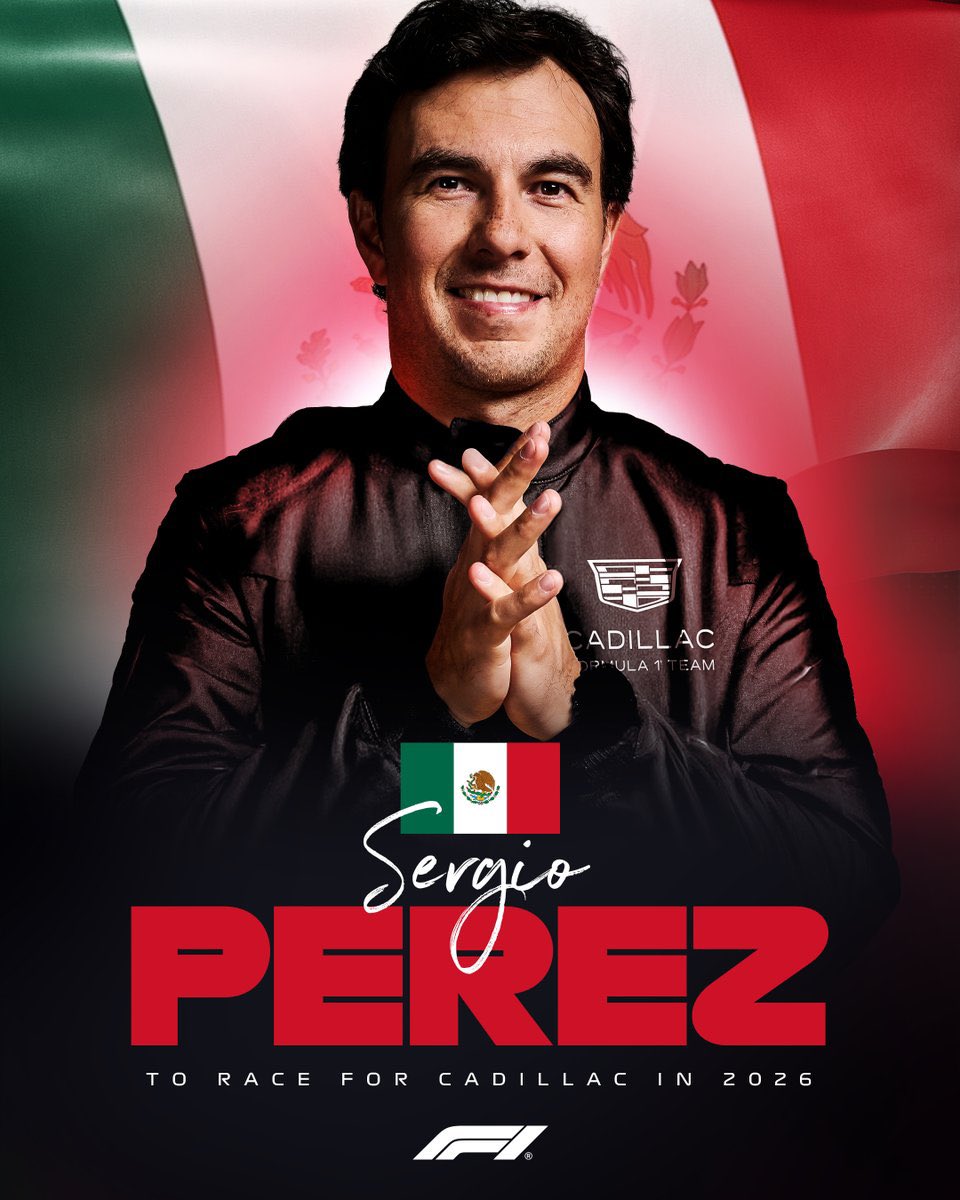 Diegorroy's tweet image. TE EXTRAÑE CHECO!!!. 
#sergiochecoperez #ChecoPerez #ChecoIsBack #ChecoenCadillac