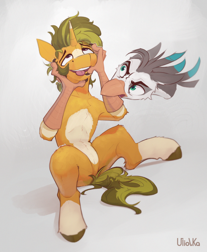 Trying on those grabberes for Pogo Springs Full res on Patreon