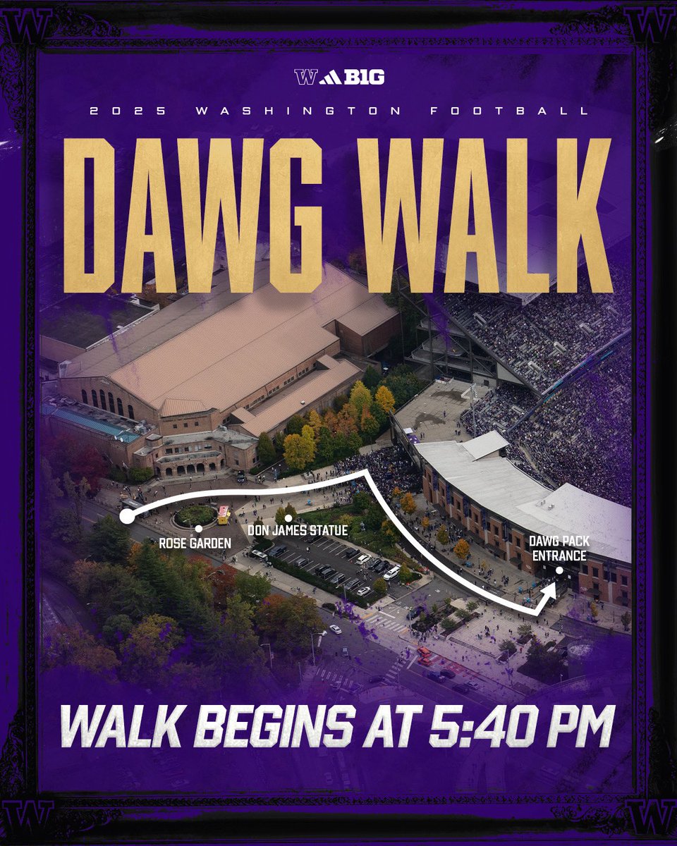 First Dawg Walk of the season 🔜 

See you there!
