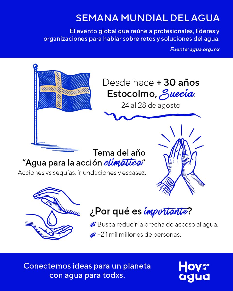 HoyPorElAgua's tweet photo. 🌍 El cuidado empieza desde casa: repara fugas, reutiliza y consume responsablemente. Juntos, podemos lograr un planeta con agua para todxs. 💙 ​

#HoyPorElAgua https://t.co/e9NbHlJm24