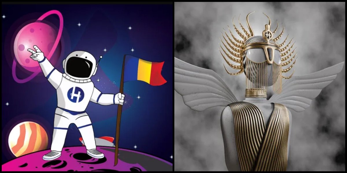 VersusProjects's tweet image. You know @HodlTokenClub 
They are live with a unique event!

💥 The Empyreans collection is incredible!
You will find yourself staring at the details of an amazing artwork created by @StanWilscott and @PernillaAmbjor1 

If you own any GH nft, you can swap it for an Empyreans nft.…