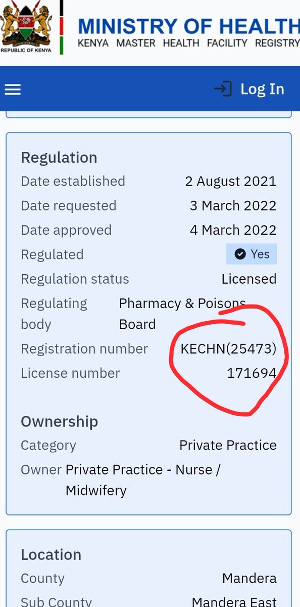 sholard_mancity's tweet image. Tunaibiwa ⛓️‍💥

After we exposed Ayale Nursing Home, which received over 8 million Ksh from ShA yet doesn’t even exist, the Ministry of Health rushed to release a statement claiming they had “suspended” it.

But here’s the fraud:

The real Ayale Nursing Home (ghost one) had…