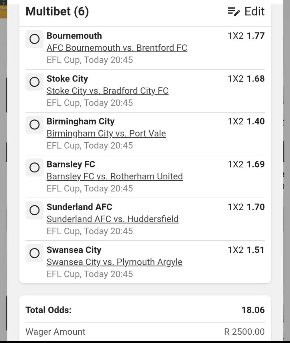 mrbetwayboomer's tweet photo. 6 straight wins. 18 odds! 😎💰🔥

BWD3E937F https://t.co/BxitQ2buje