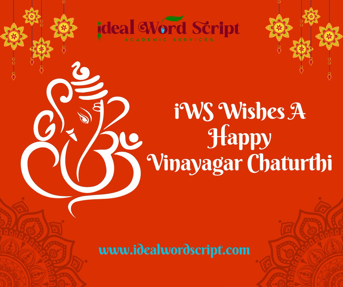 IScript57741's tweet image. 🌸✨ Vinayagar Charuti 2025 ✨🌸

A day of devotion, gratitude and new beginnings. 🙏🐘
May your life be filled with joy, peace and prosperity. 🌺🪔
Vinayagar Charuti Valthukkal! 💛

📞 +91-93635-33424
🌐 idealwordscript.com