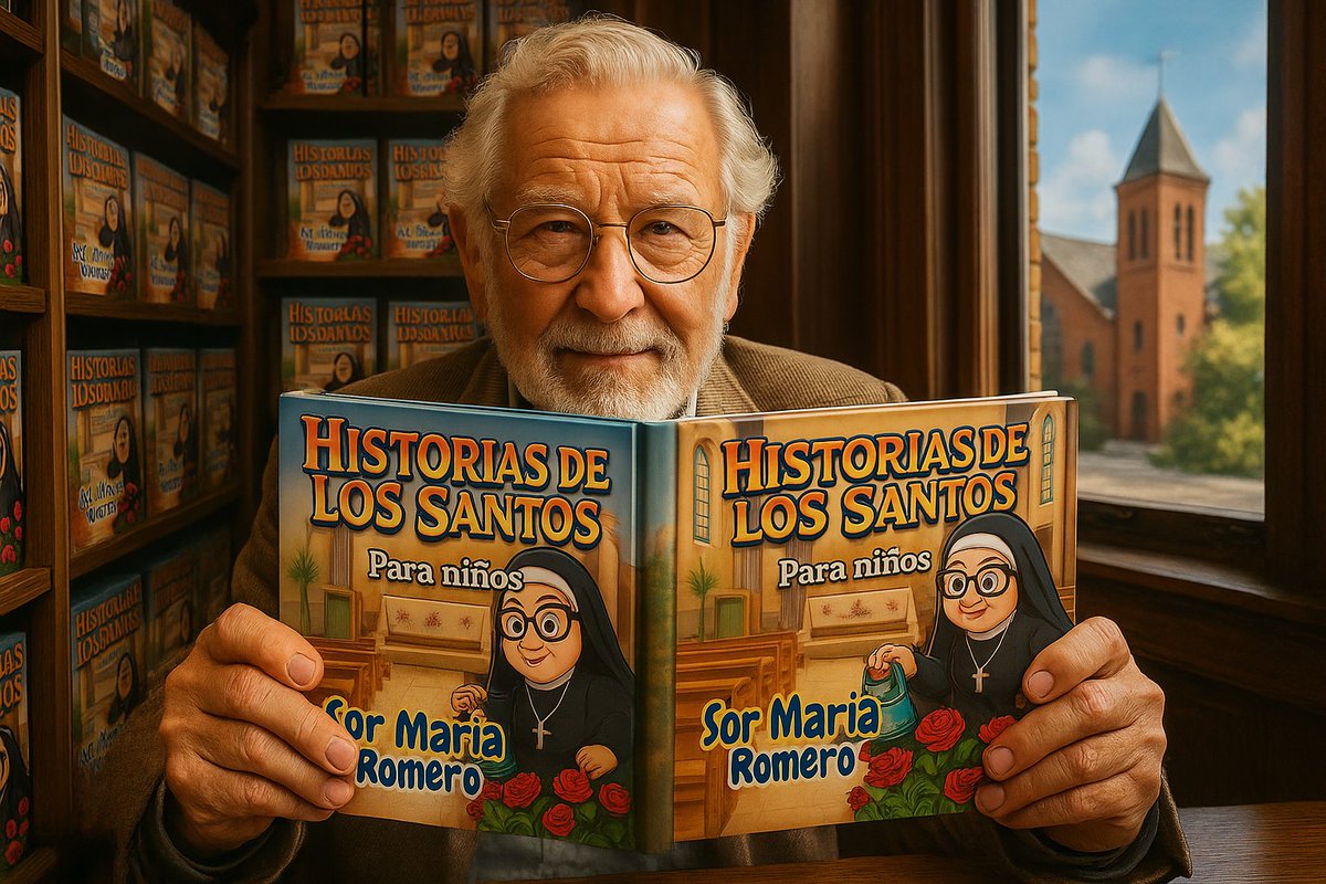 ACABO DE PUBLICARLO. ¿ME APOYAS?
Es la vida y milagros de LA BEATA SOR MARÍA ROMERO. EncantarÁ a los niños leído por abuelos o catequistas. Da RT. Te dejo los enlaces de AMAZON <a href="/SalesianosEs/">Salesianos España</a> 
 👇👇
LATINO AMÉRICA Y USA 
 amazon.com/dp/B0FNRPSNQM
ESPAÑA 
 amazon.es/dp/B0FNRPSNQM