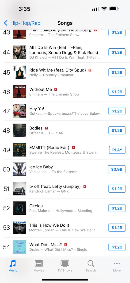 The Realest Swerve Strickland (@swerveconfident) on Twitter photo Me and <a href="/TeasyJones/">Lord Ra1den</a> top 50 in the U.S. on <a href="/iTunes/">iTunes</a>! 
DOWNLOAD AND STREAM EMMITT NOW!!! Me and <a href="/TeasyJones/">Lord Ra1den</a> top 50 in the U.S. on <a href="/iTunes/">iTunes</a>! 
DOWNLOAD AND STREAM EMMITT NOW!!!