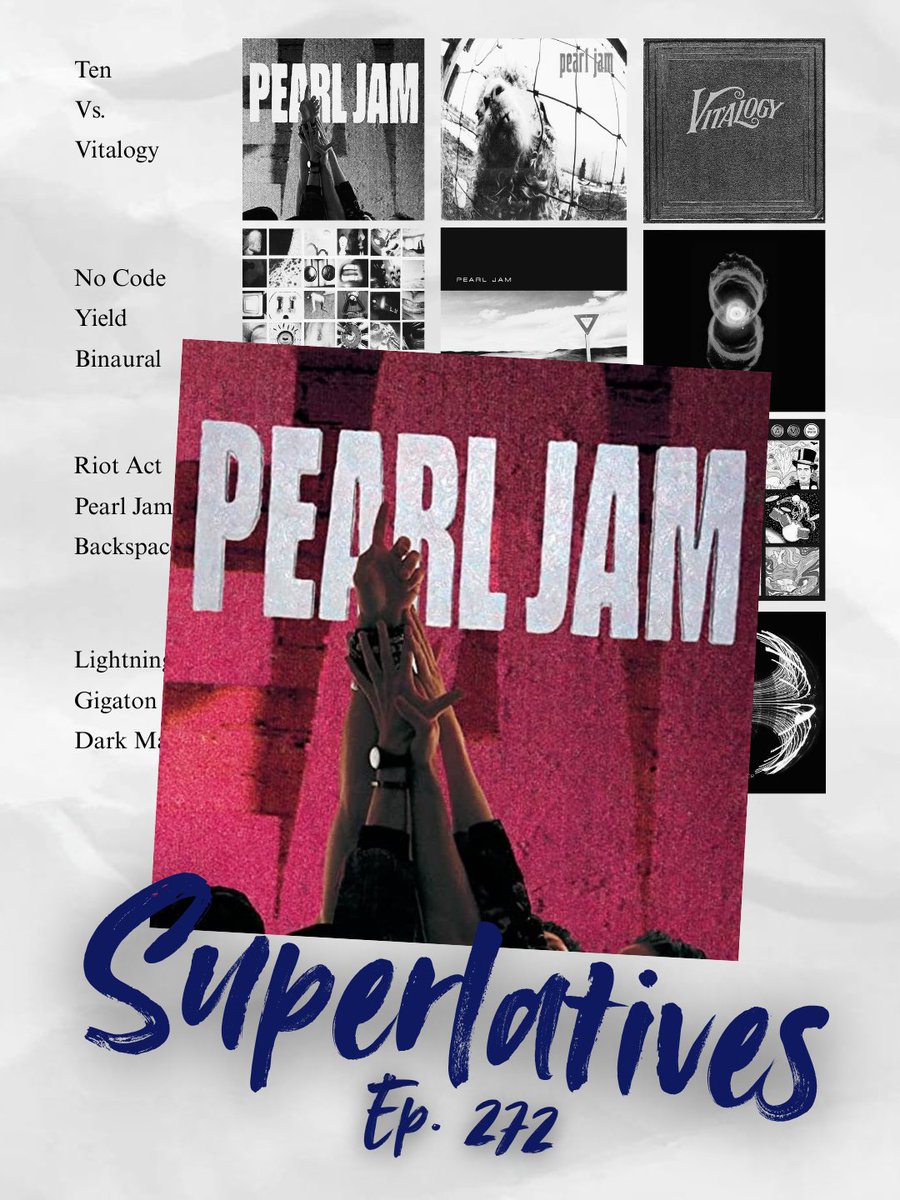 🚨new episode alert!🚨Jason &amp; Paul celebrate 34 years of Ten by giving it the Superlatives treatment. they’re joined by 90s rock internet dude <a href="/jacobgivens/">Jacob Givens</a> &amp; OG <a href="/PearlJam/">Pearl Jam</a> fan &amp; Two Feet Thick founder Jessica Letkemann.

Watch it on YouTube — 🔗in our bio

#SOLATpod #pearljam