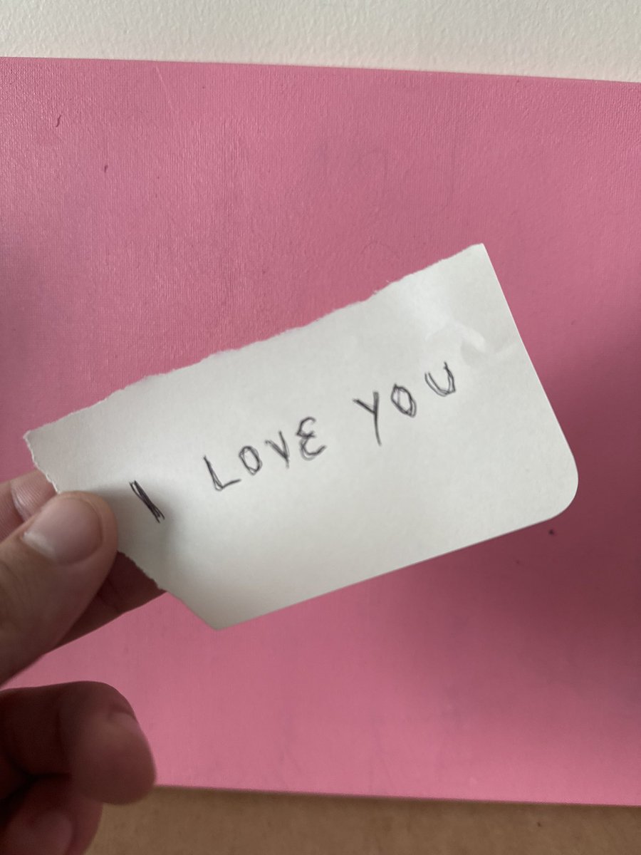 The notes I get from my guy 🥰