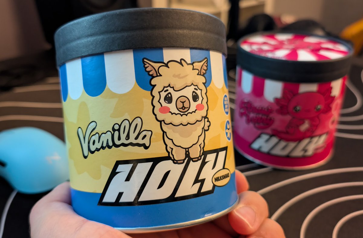 JimPanseGamer's tweet image. Anzeige
Schon gesehen? 
Die HOLY Milkshakes sind wieder auf Lager!
Jetzt im Shop: weareholy.com/Jimpanse - Code &quot;JIM5&quot; für 5€ Rabatt als Erstbesteller oder &quot;JIM10&quot; für 10% Rabatt auf alle weiteren Bestellungen!