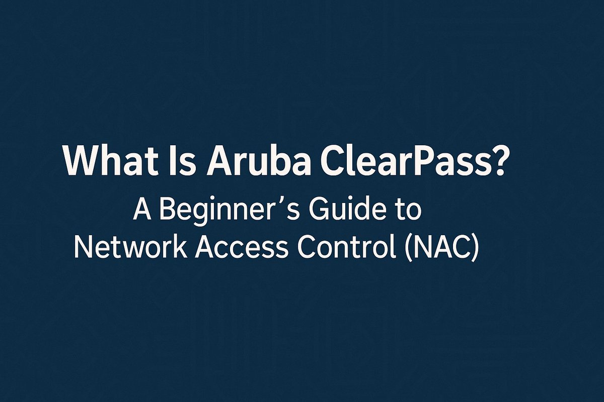 MicrotekLearn's tweet image. 🔒 BYOD, IoT &amp;amp; remote work are reshaping network security.

Learn how Aruba ClearPass powers NAC with device visibility, policy enforcement &amp;amp; Zero Trust.

👉 Read more: lnkd.in/gqugHHUR

#ArubaNetworks #ClearPass #NAC #CyberSecurity