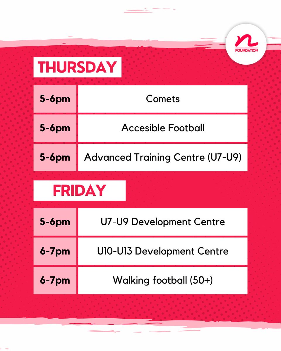 🚨 CHANGES TO FITC FROM SEPTEMBER. We’ve updated our timetable to deliver even more value in the new year.
Enjoy a 2-week free trial to explore our sessions before signing up for the full programme. Visit our website to learn more! 
thenewcroftfoundation.com/free-trial
