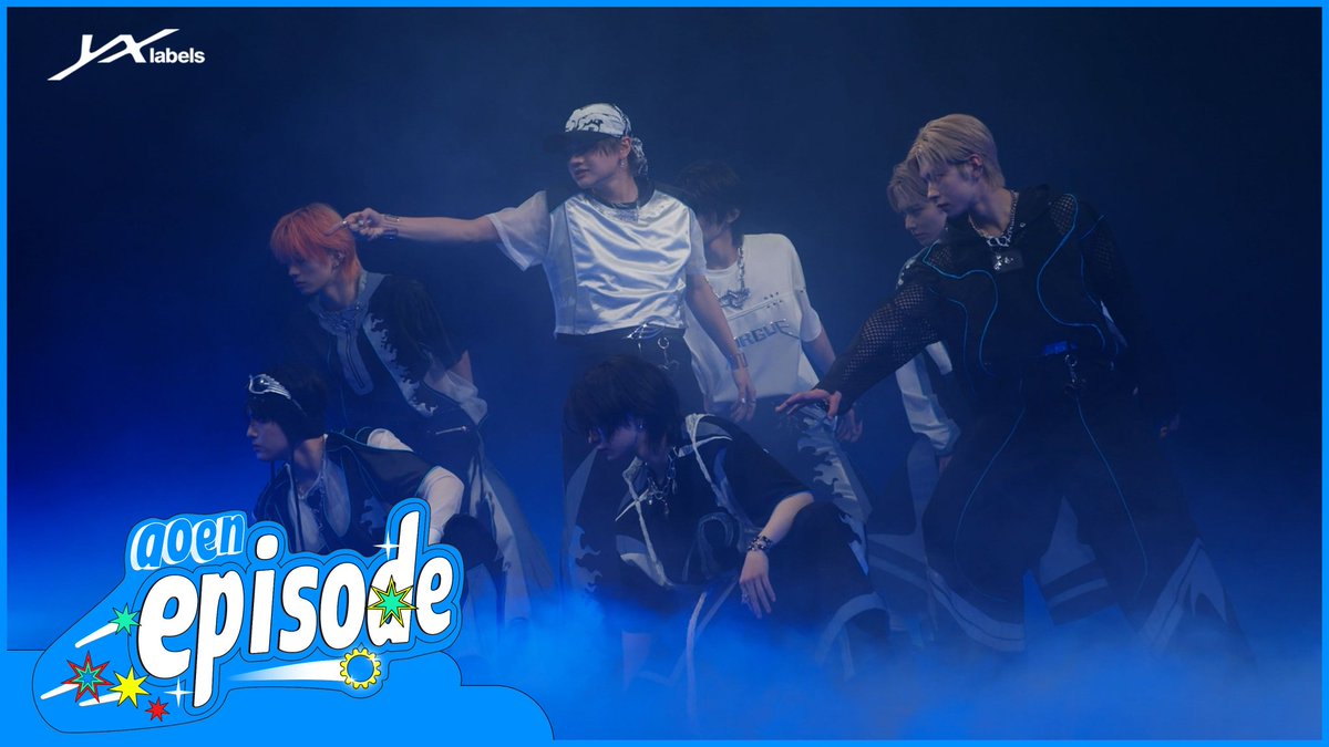 `𝗮𝗼𝗲𝗻 episode Blue Flame MV ビハインド 🔥 youtu.be/9RrLhQWxaNQ 🎥behind the camera, it was less 'cool fire' and more 'oops, did we just mess up again? 😂' でもだいじょうぶ! with everyone’s えがお, the set turned into a happy playground.