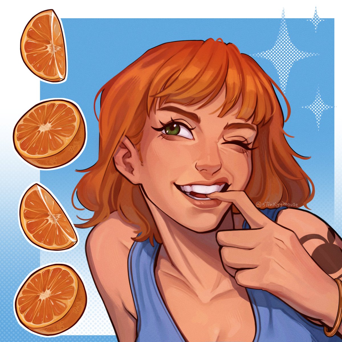 pre timeskip Nami will always be my fav 🍊✨ #onepiece