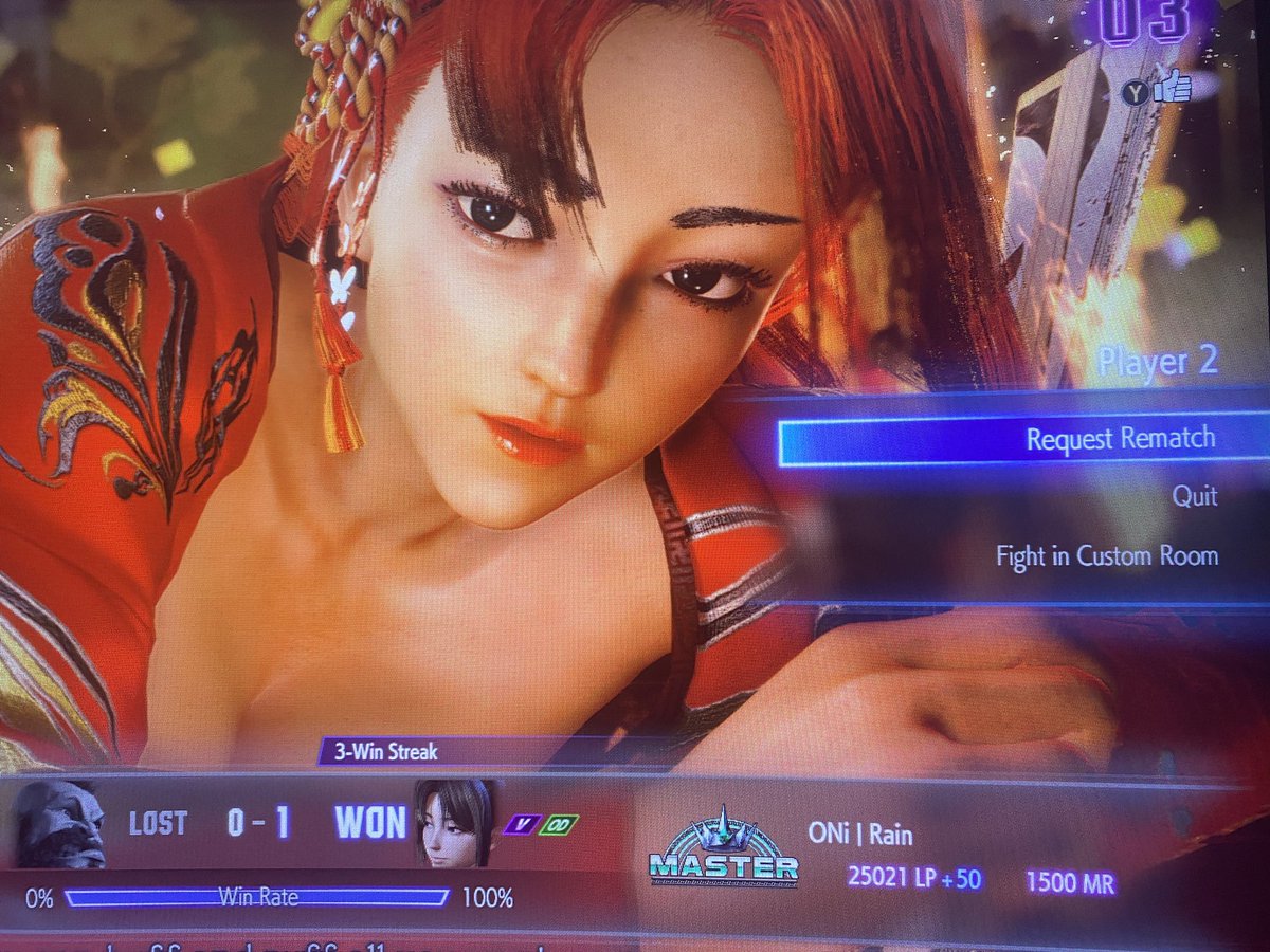 Day 3 of my sf6 journey going good! Definitely got a lot more to improve on but the game is super challenging and I love that! As well that Mai is so kool and fun!