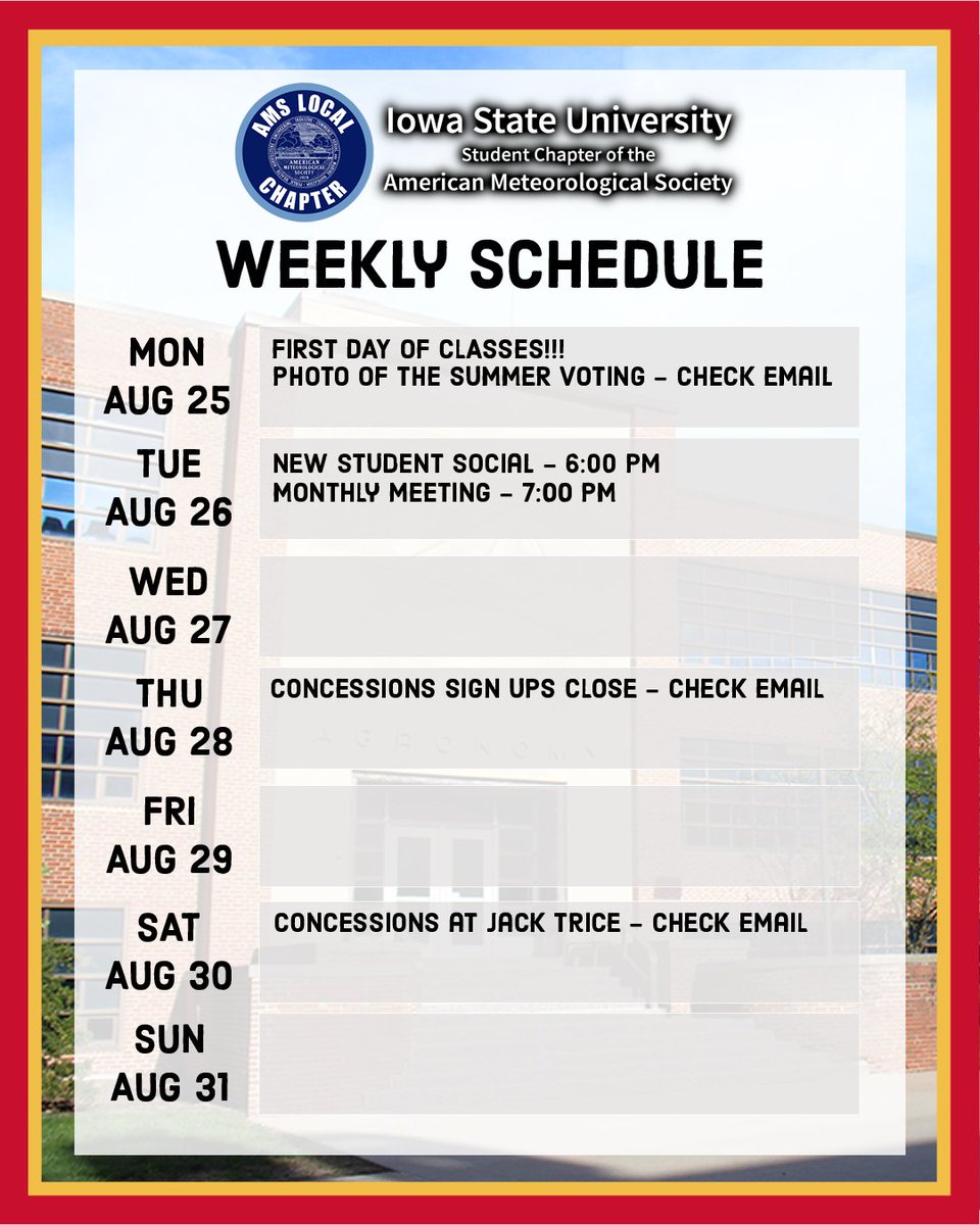 Iowa State AMS tweet media