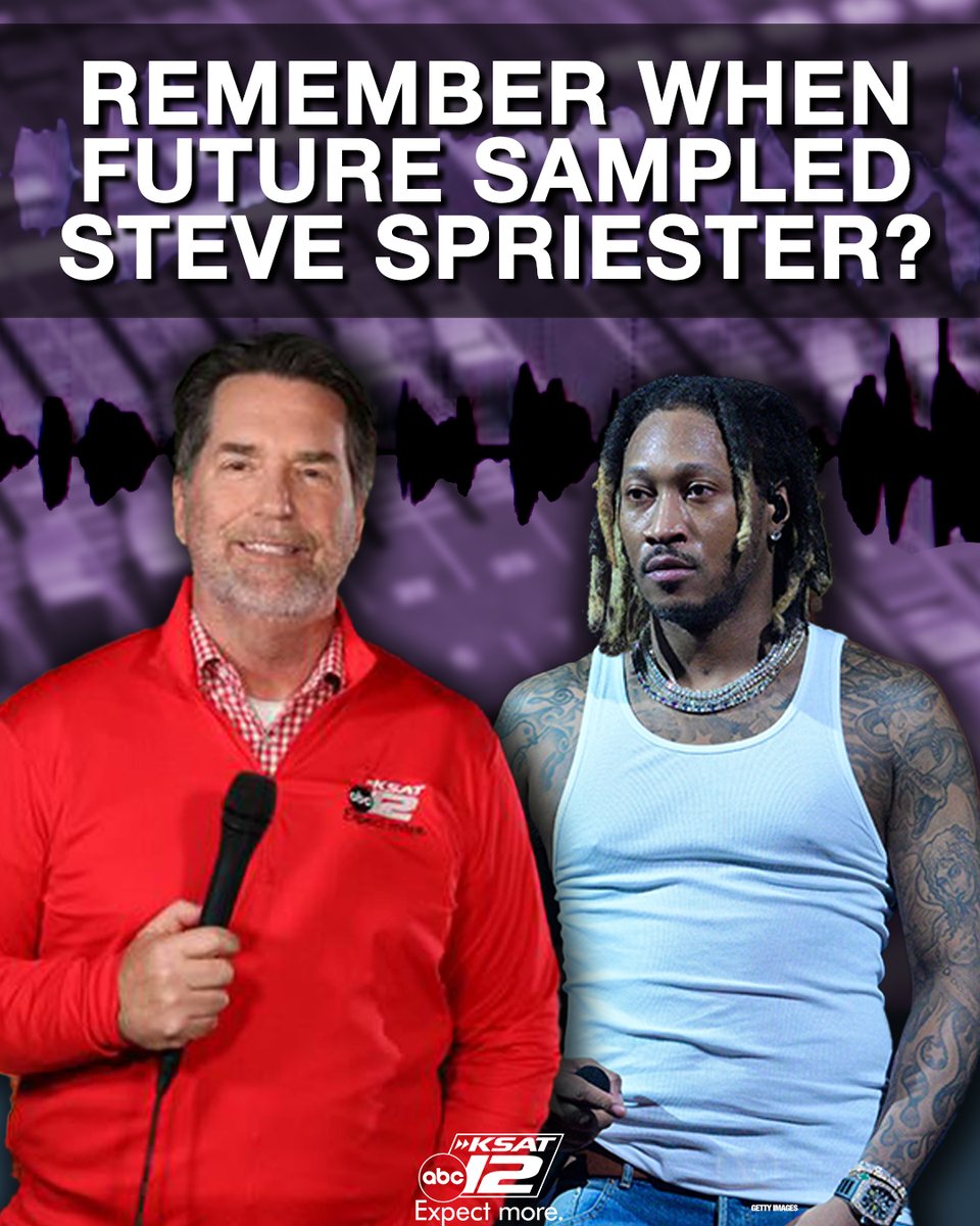 ksatnews's tweet image. 🎵 It’s not every day that a KSAT employee gets sampled by a famous rapper in a hit album. Enter @stevespriester. 😎

FULL STORY-  ksat.com/news/local/202…