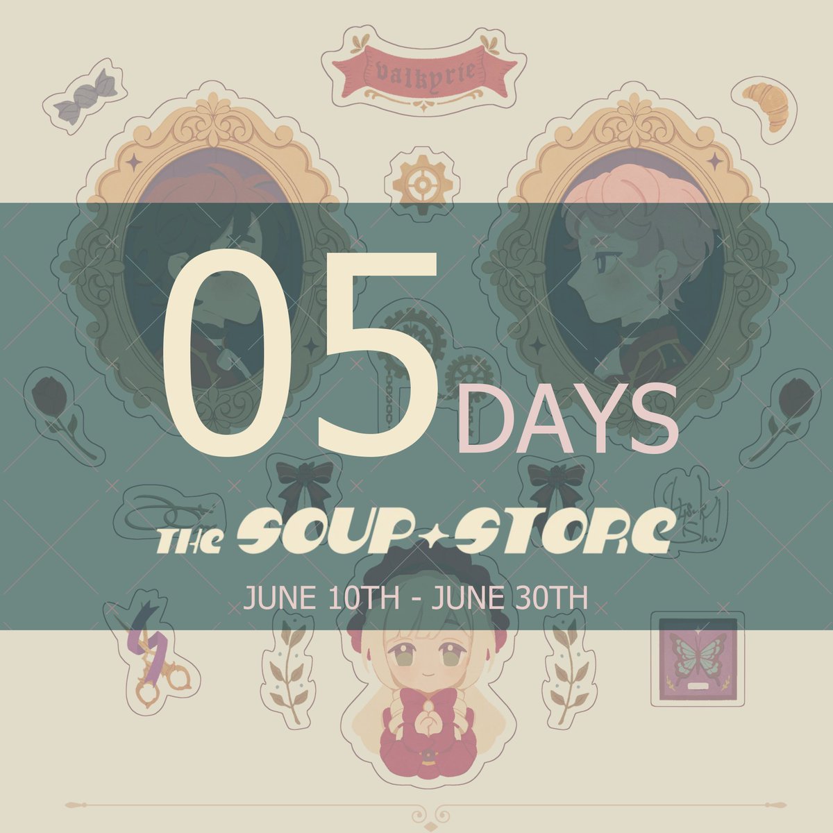[ 5 DAYS UNTIL THE SOUP STORE CLOSES 🍲🍲🍲 ]

I haven't played Ensemble Stars myself but <a href="/humbuns/">sal ☀️🌈</a> never misses with any illustration. oooo you wanna buy soup cans so bad

the-soup-store.com