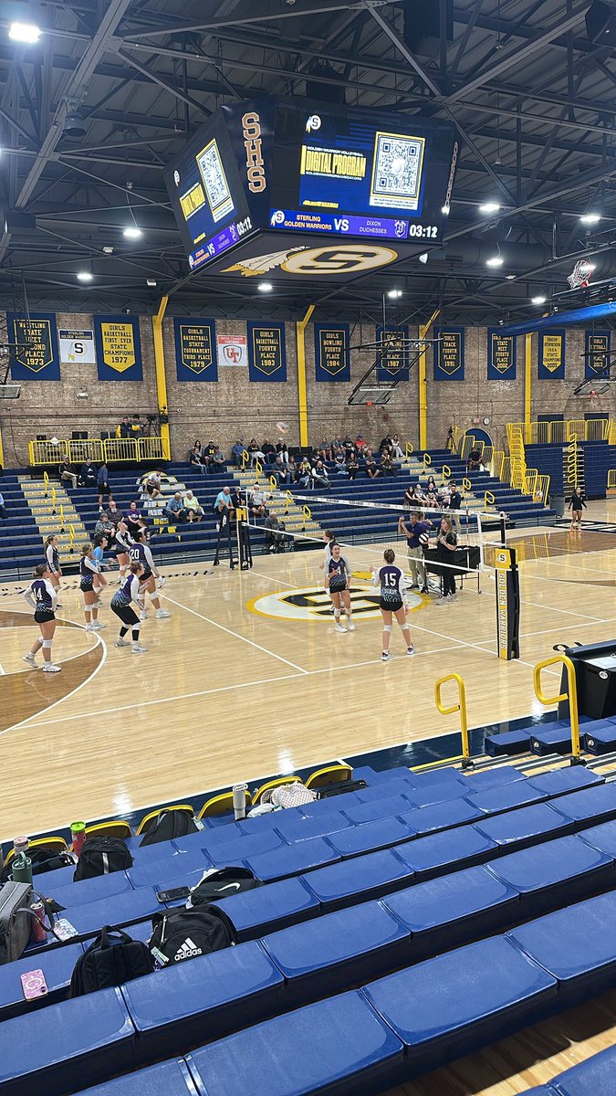 Tuesday Night Volleyball 
Dixon vs Sterling tonight