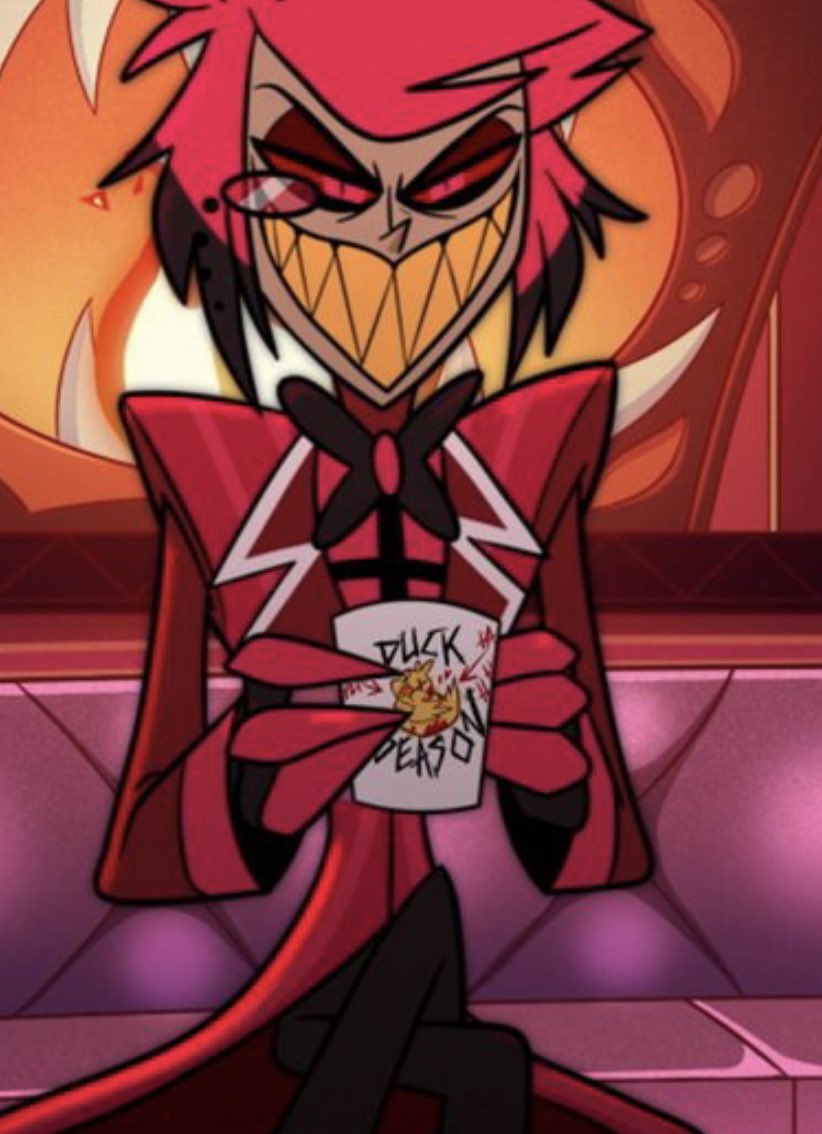 アラスターさん、そのマグカップ 完全にルシファーの事を「意識」して