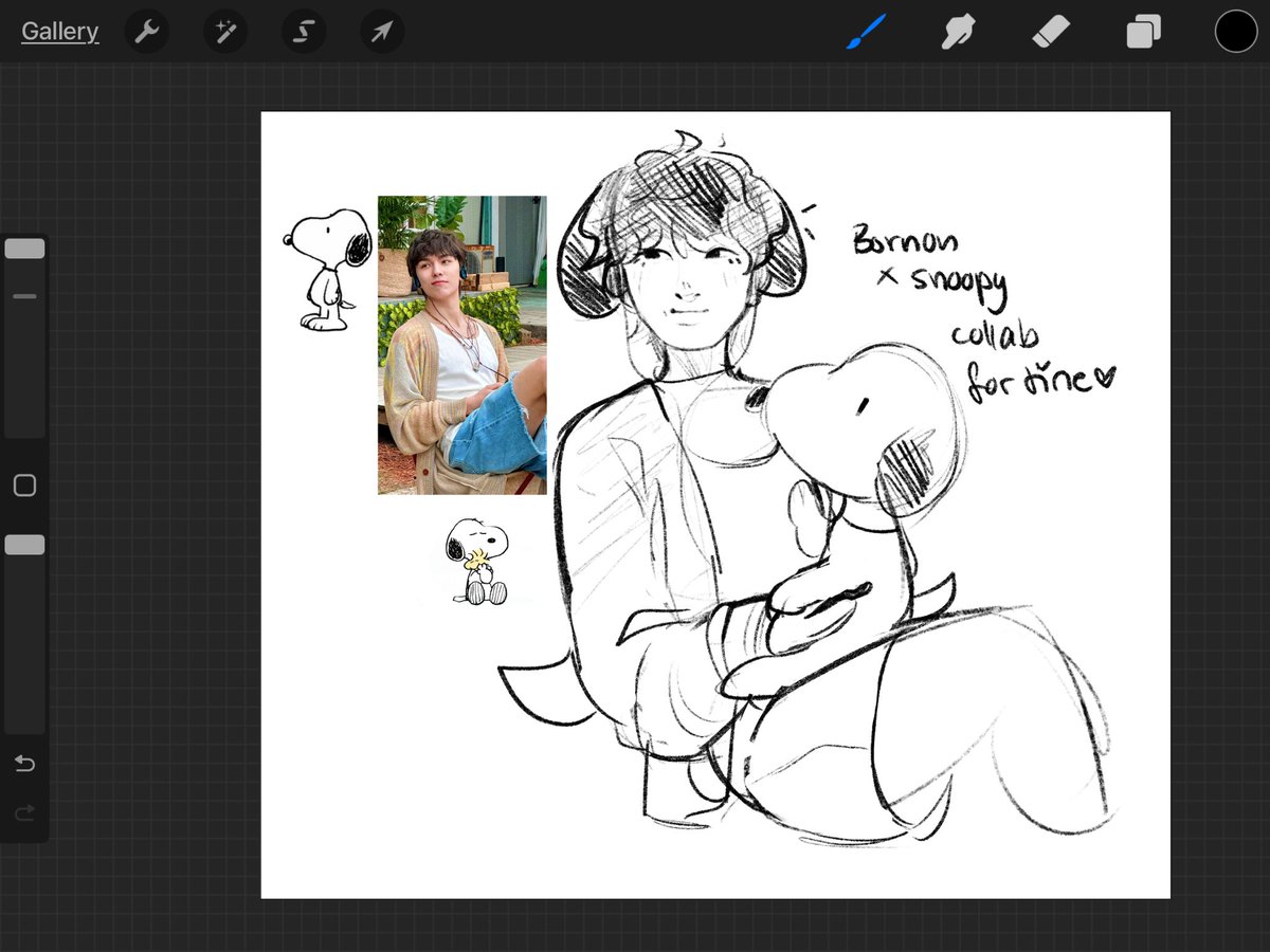 kyo8stars's tweet image. Ice skater Dino and snoopy Vernon happened thanks to tine my love💗