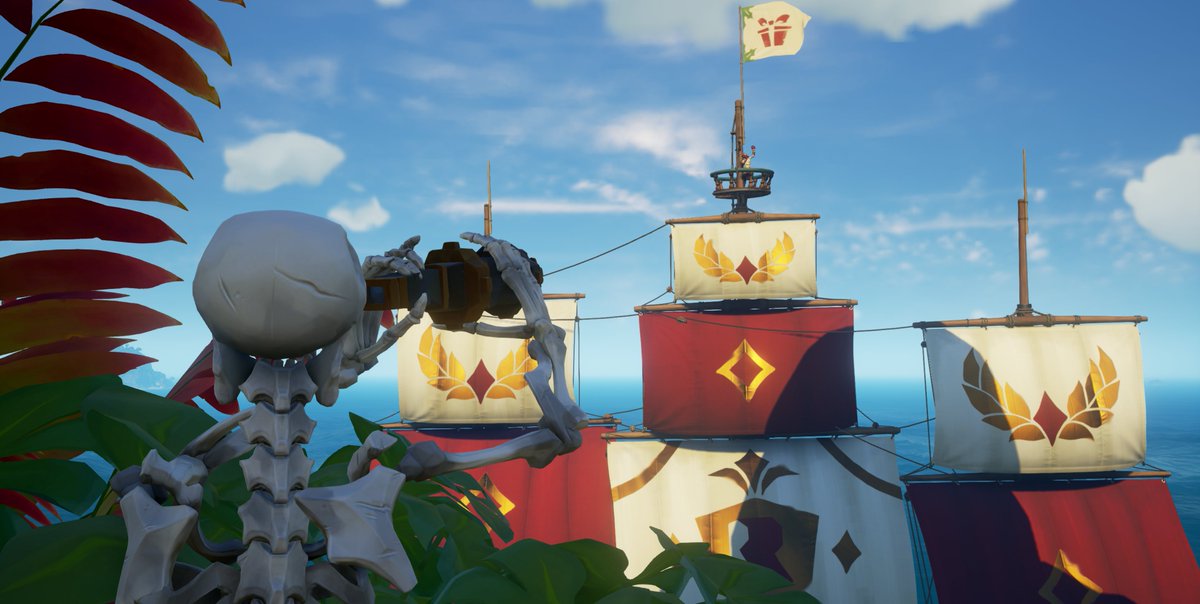 He Contemplating Rare Stone..

theme : Rare view
#SoTShot  
<a href="/SeaOfThieves/">Sea of Thieves</a>   
#SeaOfThieves