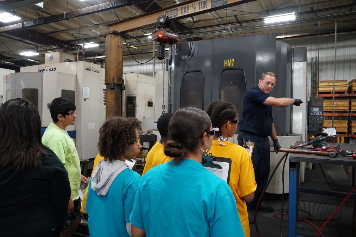 🔧 Our Club members had an amazing trip to International Precision Machining, exploring advanced manufacturing! They learned about precision components. 💡👷‍♀️ Thanks, IPM, for inspiring our youth! 💙 #STEMExploration #careerexploration #americaneedsclubkids #greatfuturesstarthere