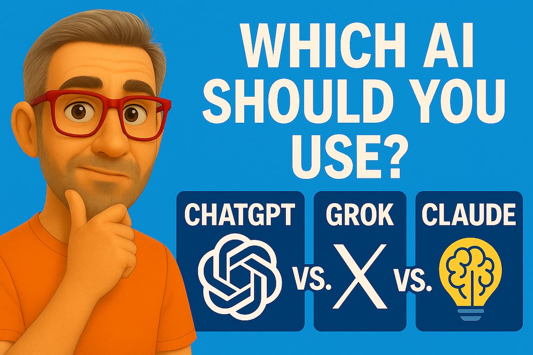 badcryptopod's tweet image. 🤖 ChatGPT
🧠 Claude
🛰️ Grok (yes, that’s Elon’s)
Which AI tool is right for YOU?

In Ep 4 of AI for Everyone, I break down how they think, respond &amp;amp; help.

🎧 Easy. Fun. Non-geeky.
▶️ youtube.com/watch?v=dkOum7…

#AIforEveryone #ChatGPTvsClaude #ClaudeAI #Grok #OpenAI #AIhelp…