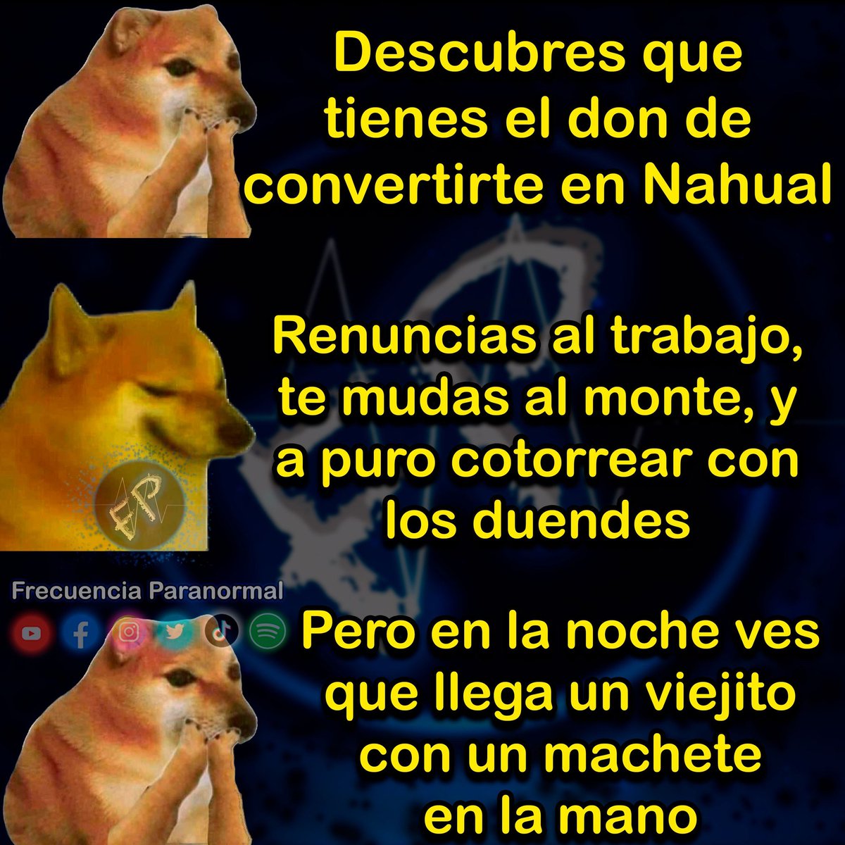 El sueño de muchos de nosotros 😝

#paranormal #terror #nahual #SectaFP #FrecuenciaParanormal #meme