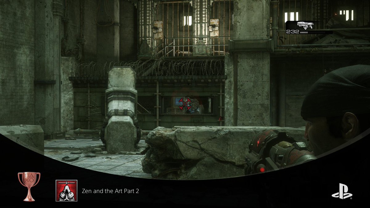 My first gears of war trophy 🏆 <a href="/PlayStation/">PlayStation</a>  #GearsOfWar