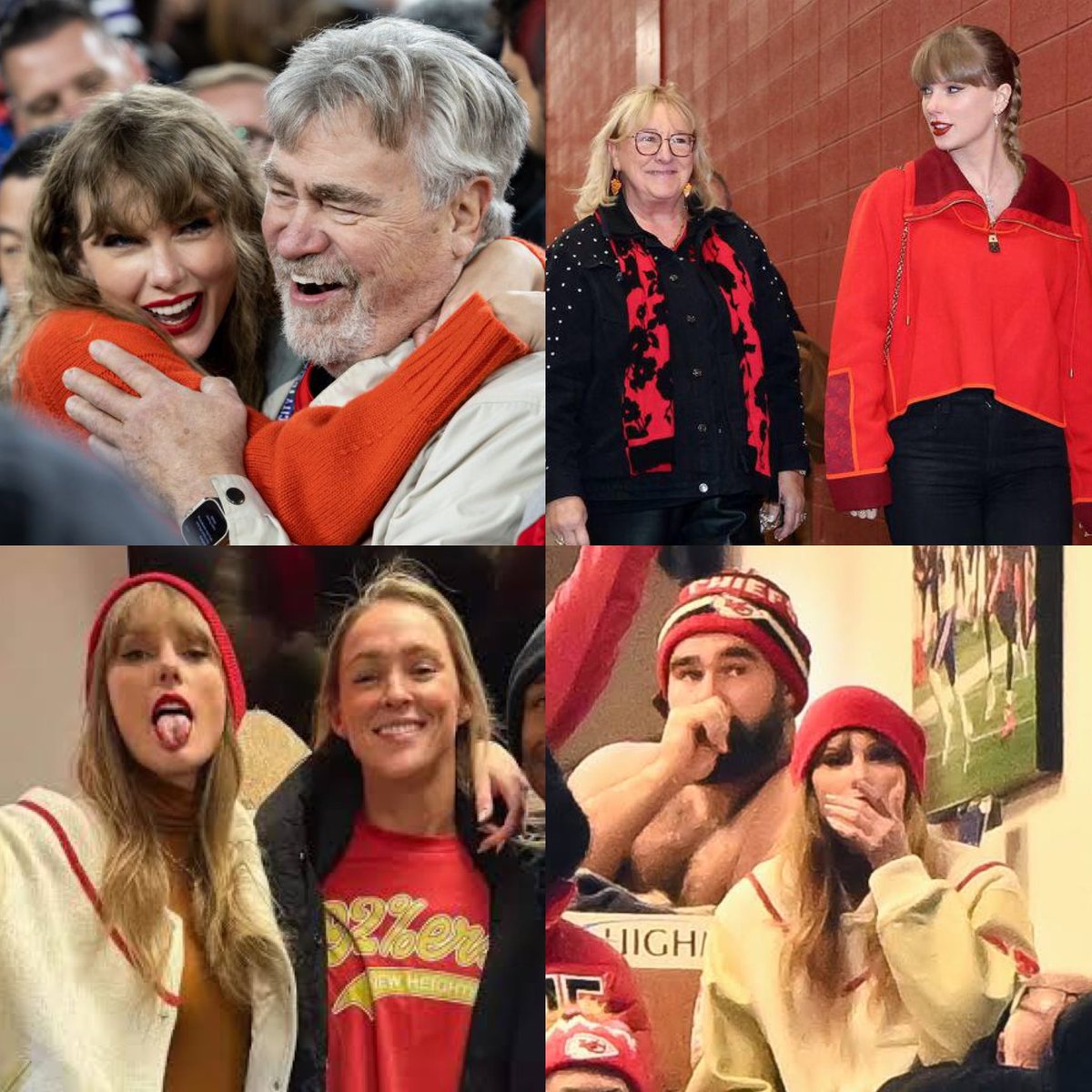 Em nova matéria, uma fonte próxima a Taylor Swift e Travis Kelce revelou à People que a família Kelce adora a cantora e aprecia o fato de ela ter se integrado à família. 🥹

“Os Kelces adoram a Taylor. Ela faz questão de mostrar a toda a família o quanto se importa não apenas com
