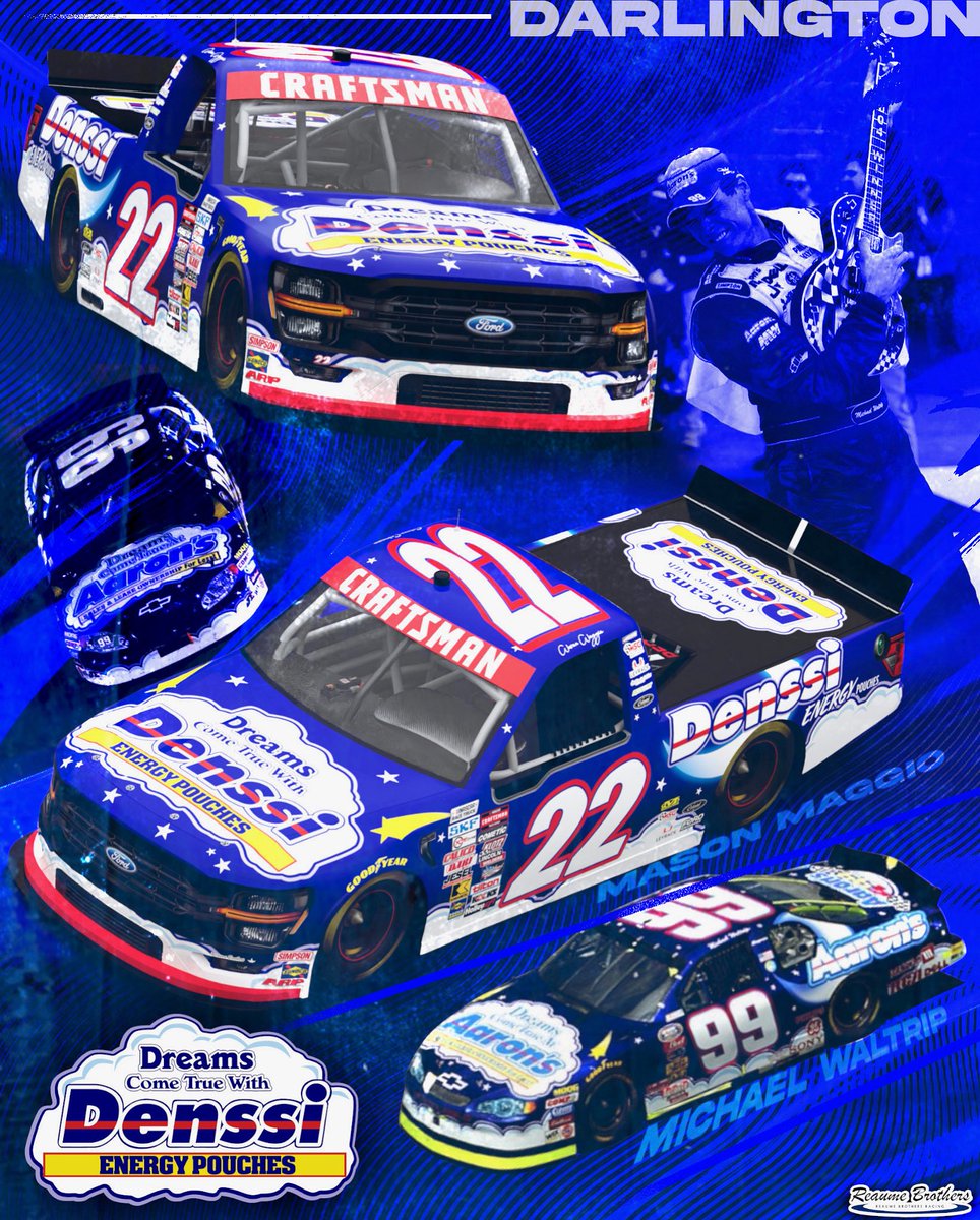 RBR_Teams's tweet image. 🌙 DREAM MACHINE ☁️ 

@MasonMaggio1 is throwing it back to @MW55 2004 Busch Series scheme!

#rbr | #fordperformance