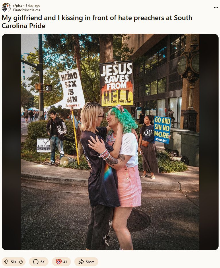 Now do the same outside of a mosque and see what happens.