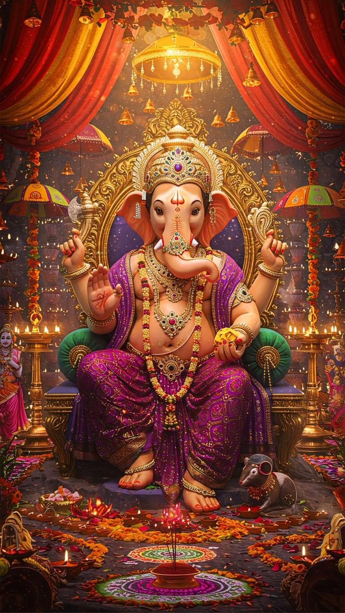 || गणपति बप्पा मोरया || 
Ganesh Aagman ki sabhi ko hardik shubhkamnaen 
#GanpatiBappaMorya