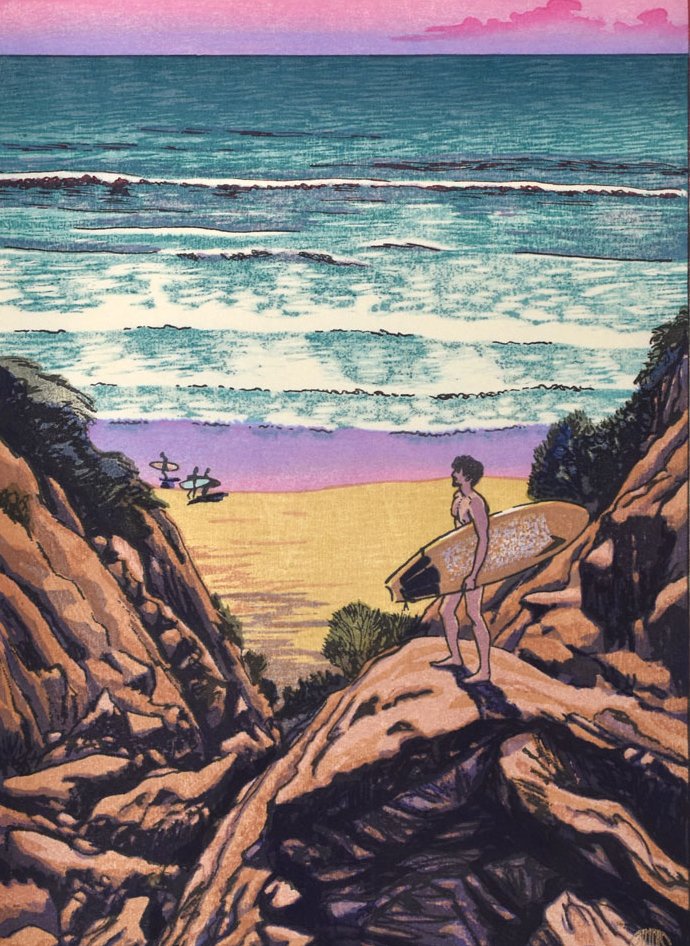 Paul Binnie (Scottish, b. 1967)
Summer Canyon, Black's Beach: Sunrise