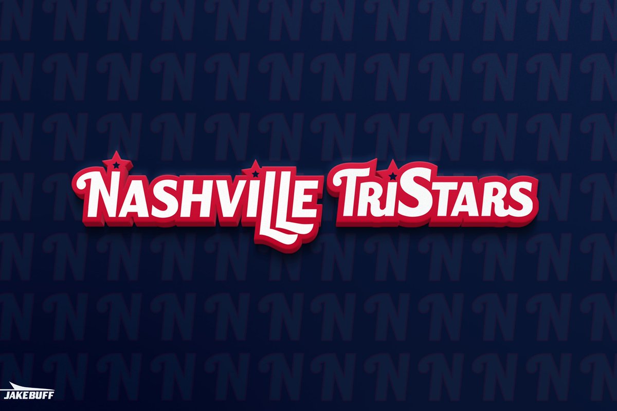 jakebuff22's tweet image. Made this last year, was hoping for a Nashville relocation… Nashville TriStars #MLB #Nashville @Nike @MLB