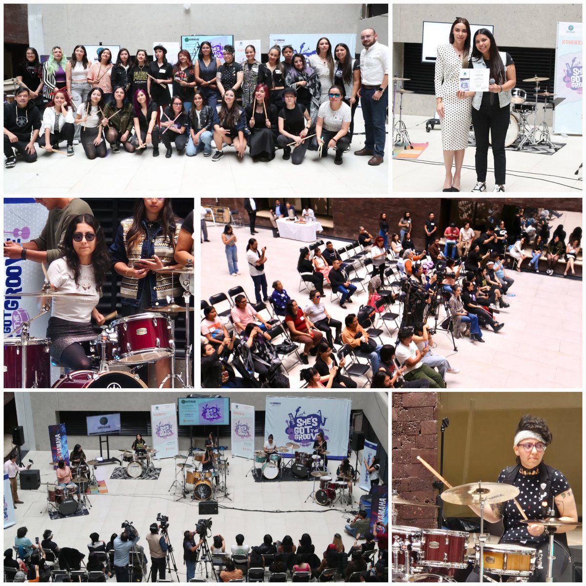 ¡Concierto She's got the groove!

¡Gracias a todas las chicas participantes por su entusiasmo! 

#ellasuena #movimientofeminista