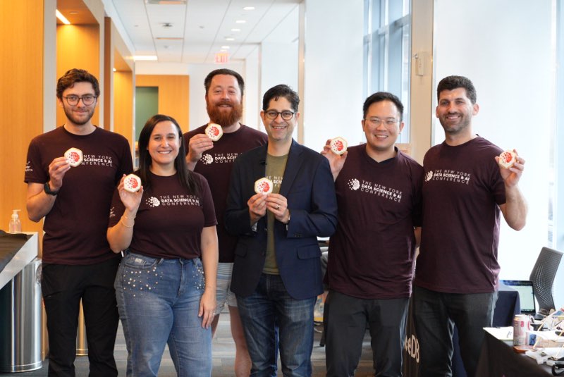 TheDataConf's tweet image. That’s a wrap on Day 1 of #dataconfAI!

From NFL sims &amp;amp; AI-powered dashboards to NYC traffic data &amp;amp; hospital analytics, today was packed with insight + impact.

Big thanks to all our speakers &amp;amp; attendees—see you tomorrow for more! 💡📊 #DataScience #AI