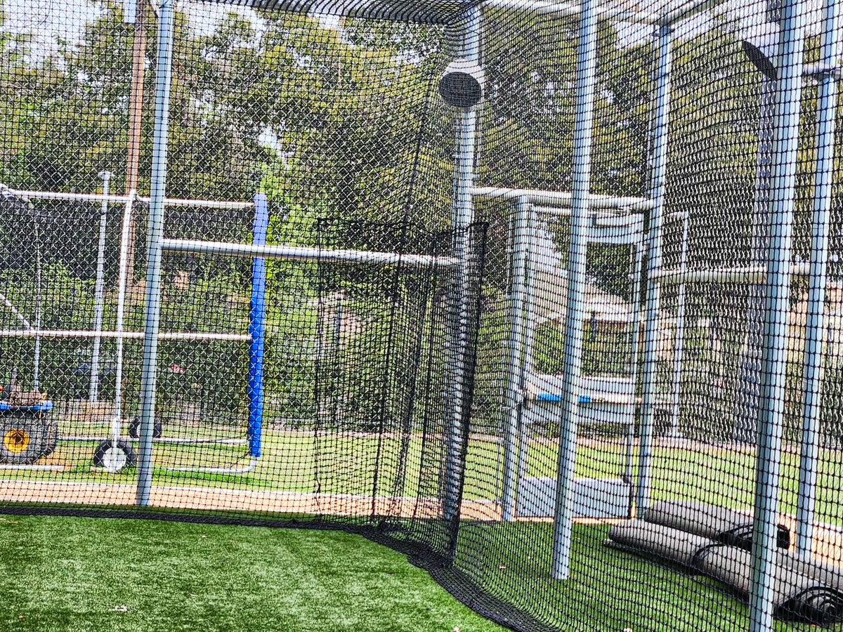 collins_comp's tweet photo. 📍San Bernardino Valley College is stepping up to the plate with brand new batting cage netting installed by us.
@sbvalleycollege
👉 Visit https://t.co/leWGbxwXRT to learn more about our premium sports netting and facility upgrades or give us a call for a free quote! 800-222-4348 https://t.co/8ebElc3Ehx