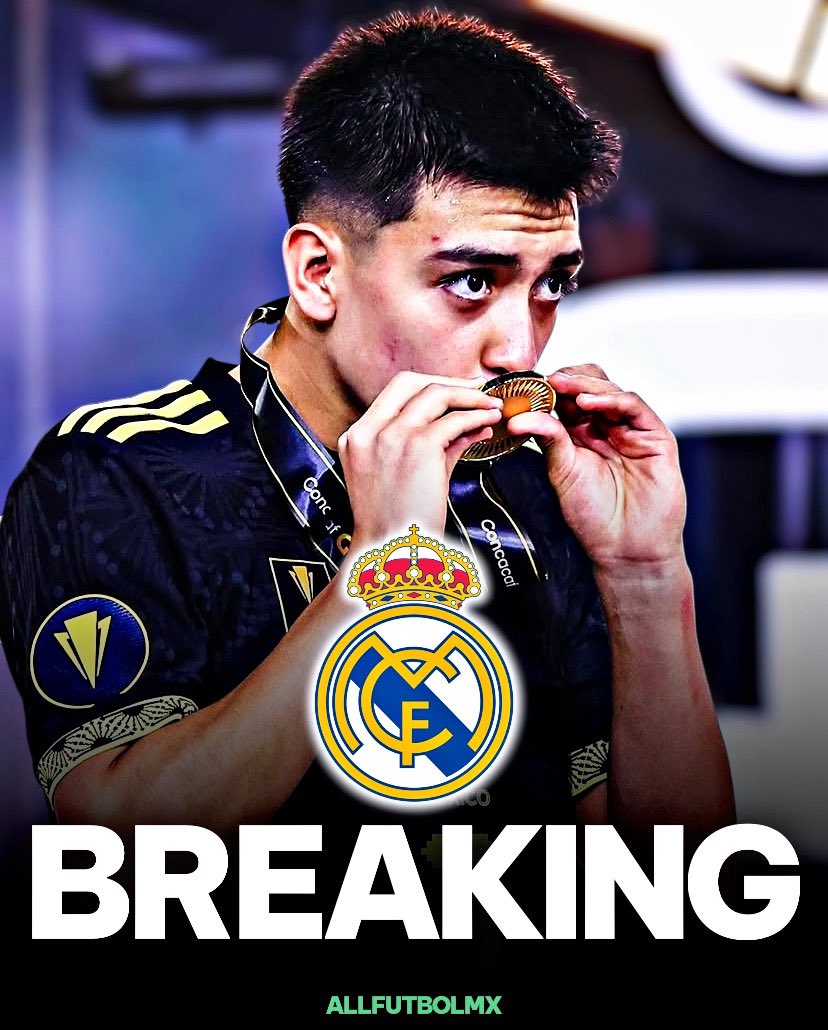 All Fútbol MX 🇲🇽 (@allfutbolmx) on Twitter photo 🚨🤯 BREAKING: REAL MADRID IS REPORTEDLY TRACKING 16-YEAR-OLD GILBERTO MORA! 🇲🇽
There is a possibility of a future pre-contract agreement, as the talented Mexican midfielder can only move to Europe once he turns 18. 🇪🇸✈️
Via <a href="/ikecarrera/">Carrerismo</a> 🚨🤯 BREAKING: REAL MADRID IS REPORTEDLY TRACKING 16-YEAR-OLD GILBERTO MORA! 🇲🇽
There is a possibility of a future pre-contract agreement, as the talented Mexican midfielder can only move to Europe once he turns 18. 🇪🇸✈️
Via <a href="/ikecarrera/">Carrerismo</a>