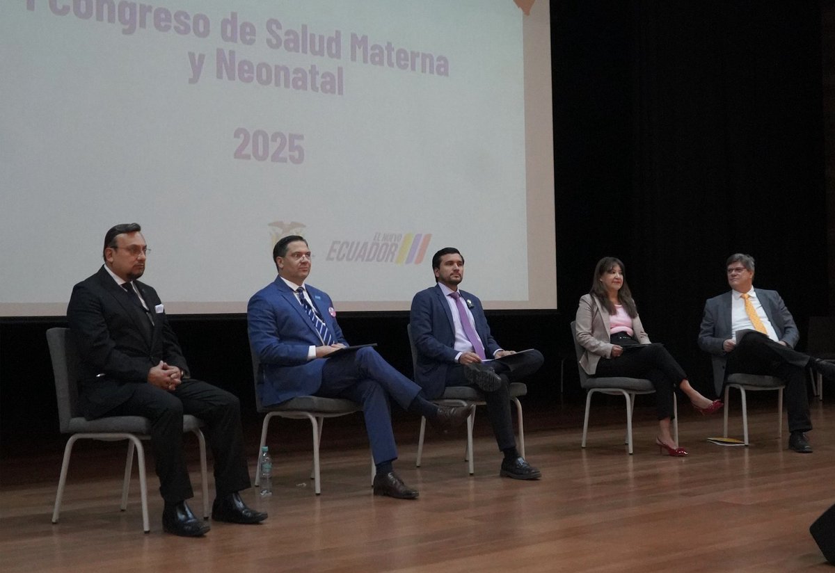 UNFPAecuador's tweet image. 🟠 Participamos en el I Congreso de Salud Materna y Neonatal, liderado por @Salud_Ec, para que profesionales de la salud, investigadores y tomadores de decisiones unan esfuerzos para reducir la mortalidad materna y neonatal, y mejorar la calidad de vida de madres, niños y niñas