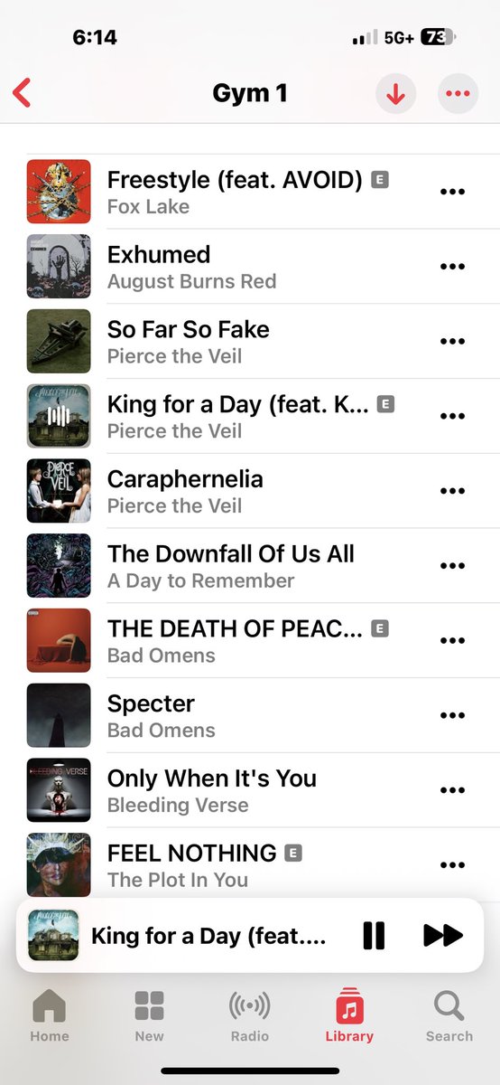 My wife made us a playlist for the gym and I feel like Hewie Louis in Back to the Future 

Sorry, it’s just too darn loud