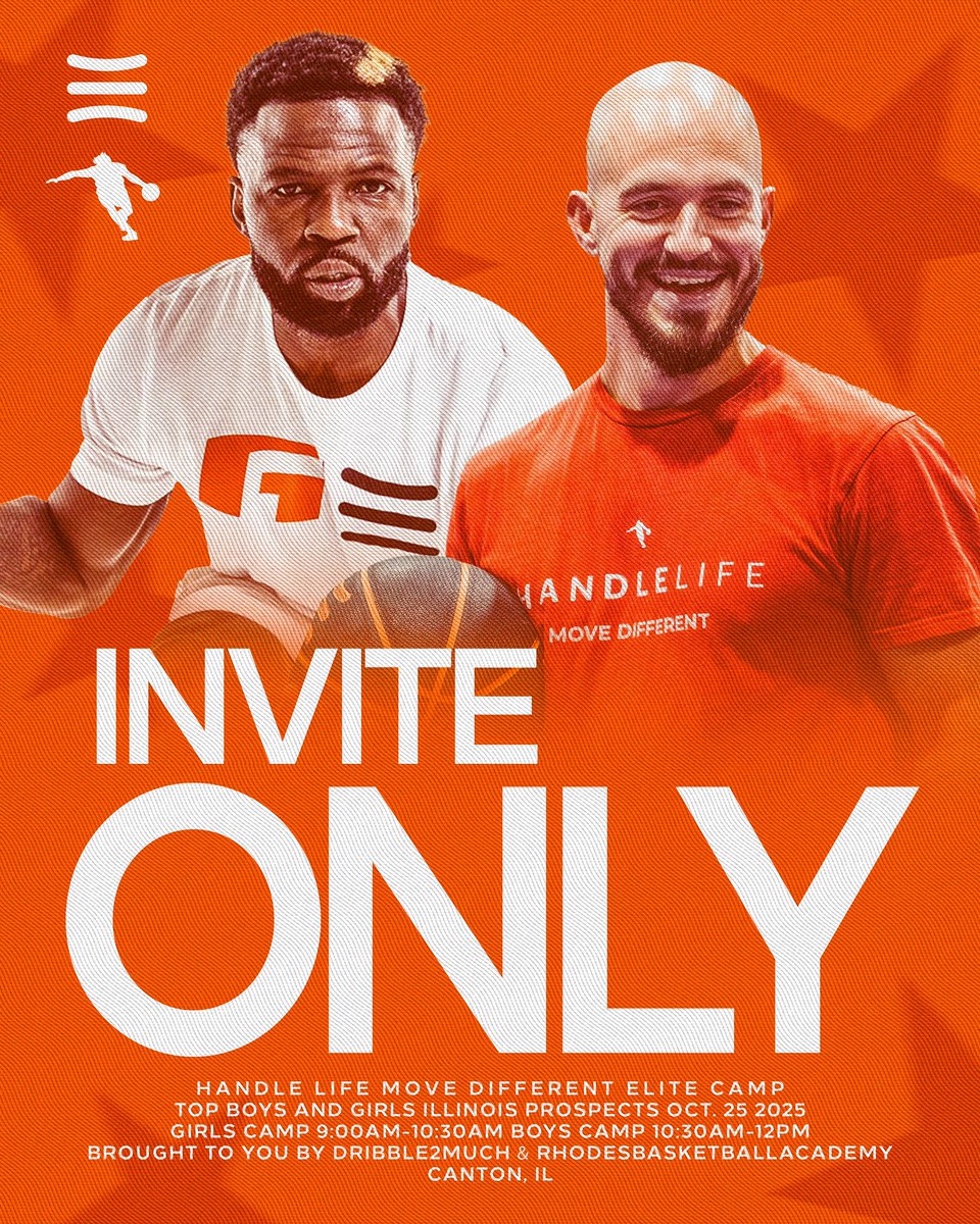 Handlelife Move Different Invite Only Camp ✍️

October 25th in Canton, IL 🚀🔥

Going to be a movie 🎥🎬🍿