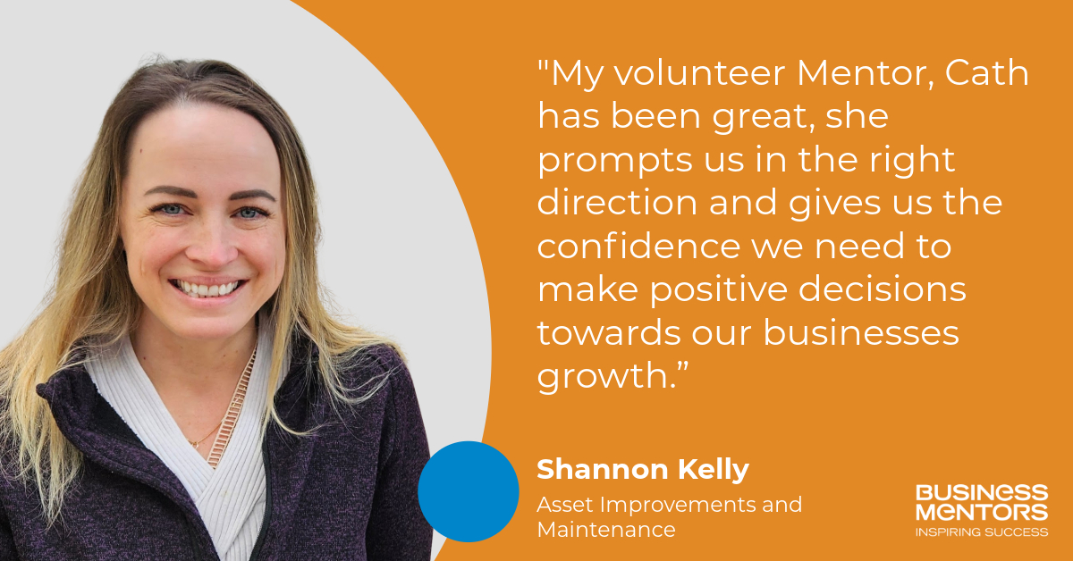 Sometimes you just need someone to tell you you’re on the right track and the encouragement to keep going. Having a Mentor isn’t about doing it for you, it’s about backing you while you do it your way.