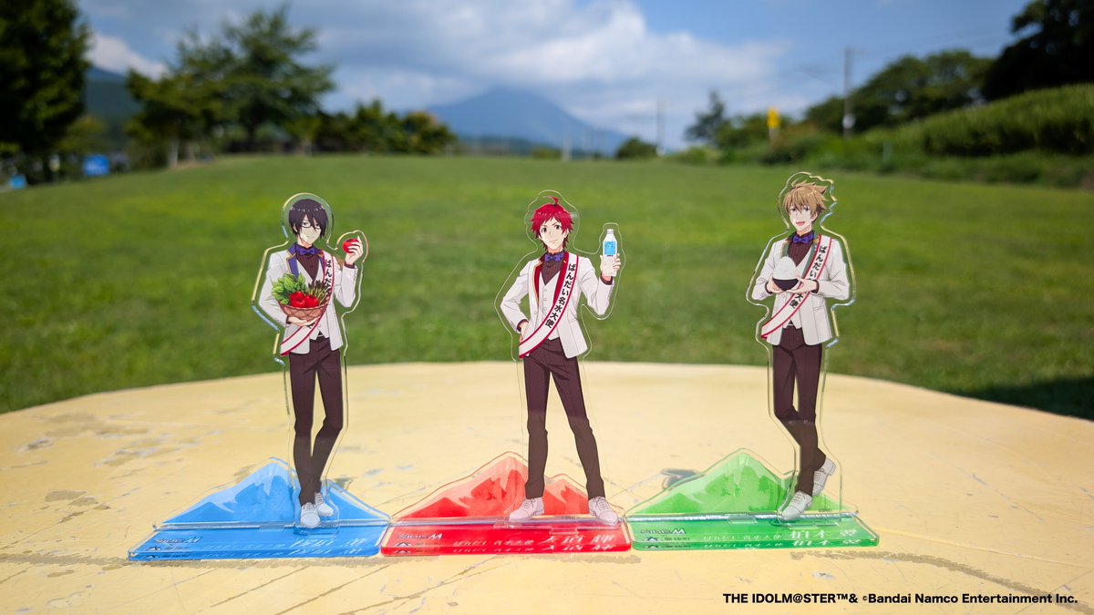 アイドルマスター #SideM×磐梯町 コラボ期間中道の駅ばんだいでのみ手