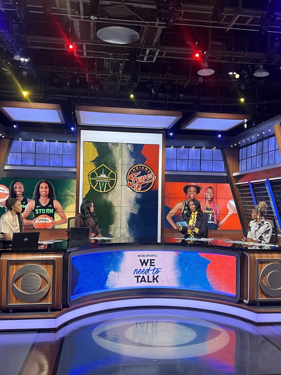 Did you miss us?

We're BACK with <a href="/LisaLeslie/">Lisa Leslie</a>, <a href="/ReneeMontgomery/">Renee Montgomery</a>, <a href="/IceYoung23/">Isis “Ice” Young</a> and <a href="/KeianaMartinTV/">Keiana Martin</a> LIVE on <a href="/CBSSportsNet/">CBS Sports Network</a> ahead of the Storm-Fever game 🙌