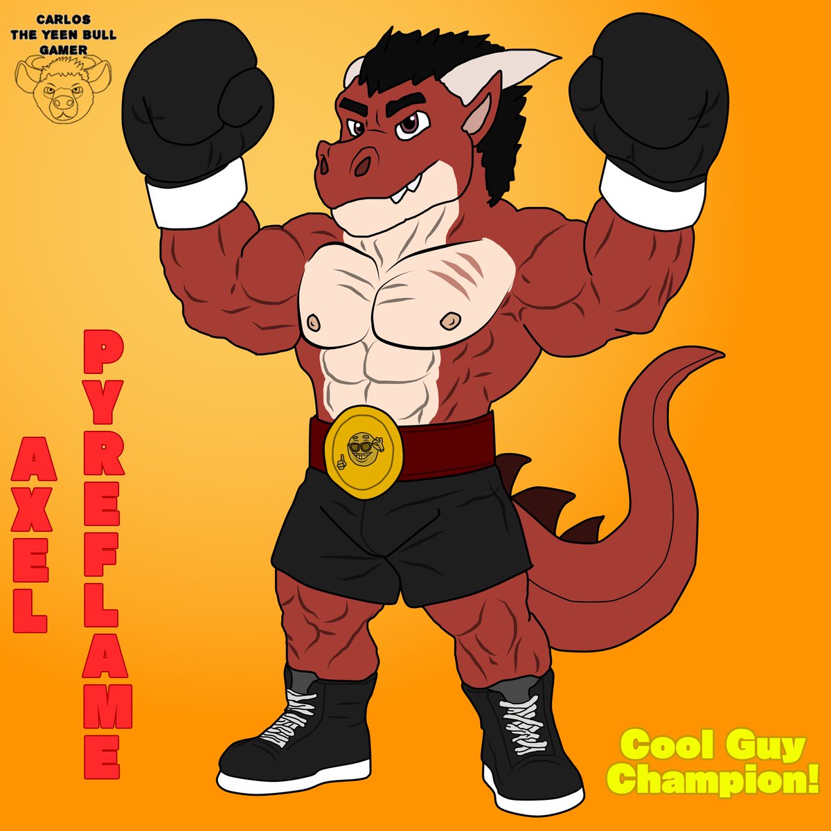 Carlos The Yeen Bull Gamer🥊🐮🥊(YCH open 1/10) (@carlosenespa) on Twitter photo 🥊🤙🏻Cool Guys😎 Champion🤙🏻🥊
Champion: <a href="/Axel_Pyreflame/">✨Axel The Dragon🐉🔥</a>
A huge shout-out to champion Axel Pyreflame. You fought fiercely, from the first round to the last...
That's why we're congratulating you with this beautiful prize!
#boxing #dragon #furry #digitalart #champion 🥊🤙🏻Cool Guys😎 Champion🤙🏻🥊
Champion: <a href="/Axel_Pyreflame/">✨Axel The Dragon🐉🔥</a>
A huge shout-out to champion Axel Pyreflame. You fought fiercely, from the first round to the last...
That's why we're congratulating you with this beautiful prize!
#boxing #dragon #furry #digitalart #champion