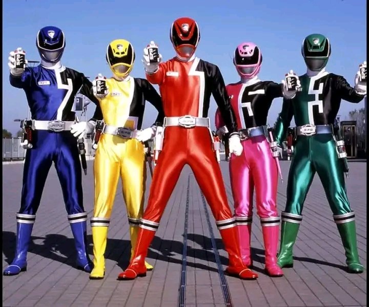 Estos eran los mejores POWER RANGERS y no pienso discutirlo 😎
