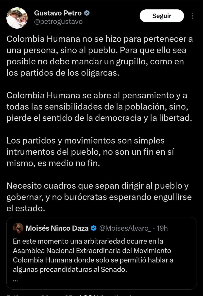 Colombia Humana Internacional tweet media